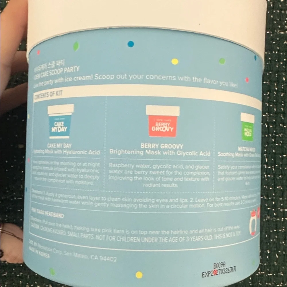 I Dew Care Scoop Party Skincare Set